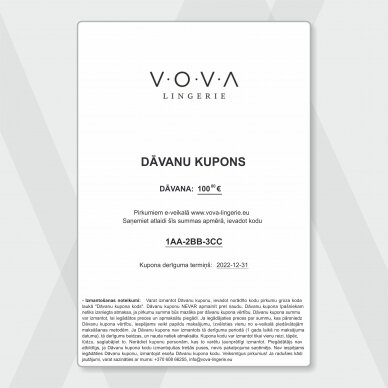 DOVANŲ KUPONAS - 100€ 1