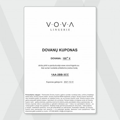 DOVANŲ KUPONAS - 100€