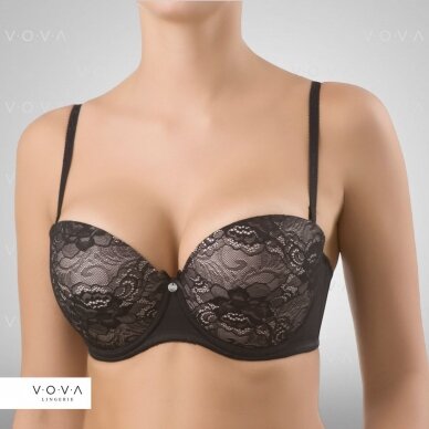 Aphelia molded balconette bra