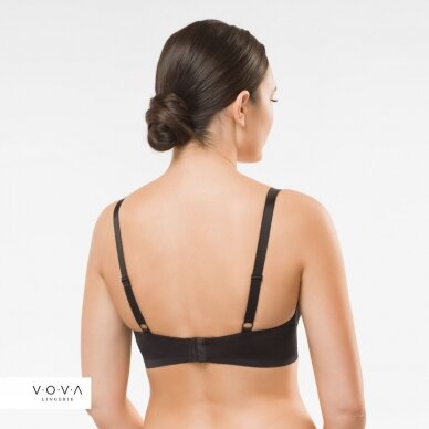 Fusion molded push-up bra 1