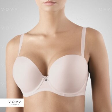 Victoria molded balconette bra